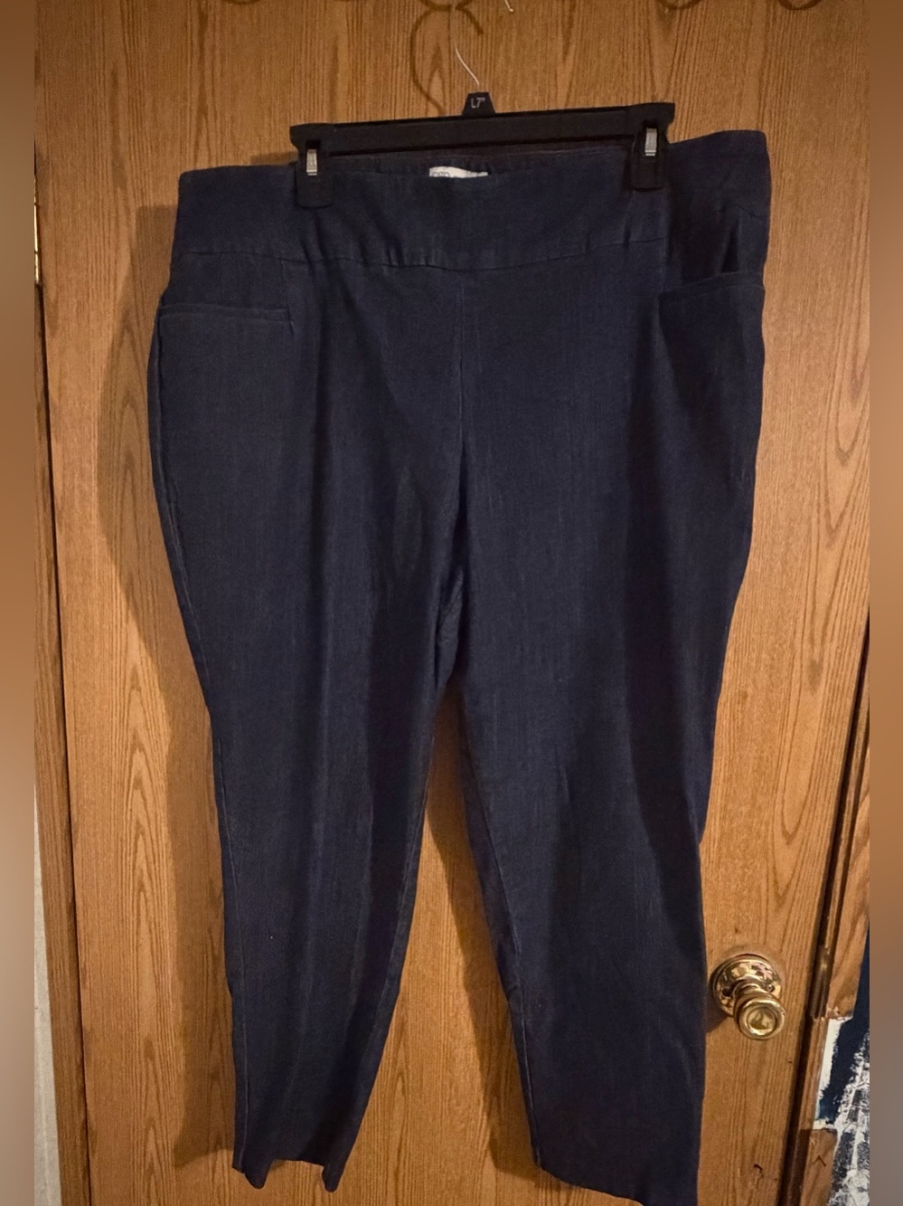 Cato Women's Dark Blue Pull-On Skinny Pants